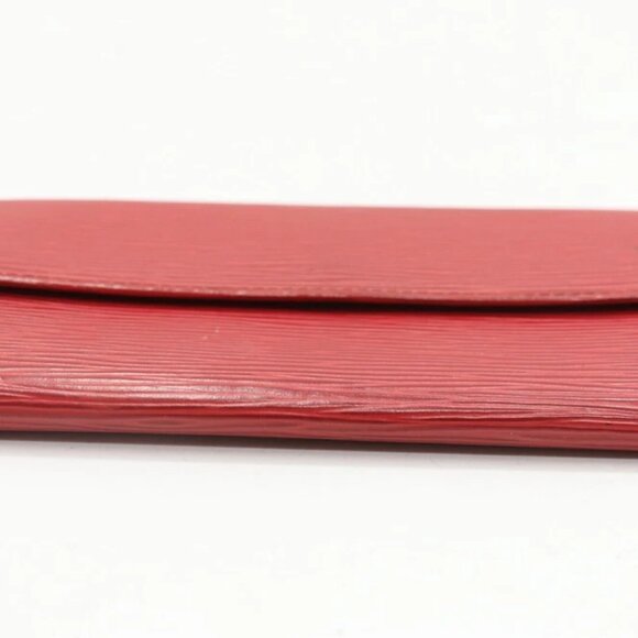 Louis Vuitton Epi Red Leather Pochette Porte-Monnaie Wallet - Picture 5 of 16